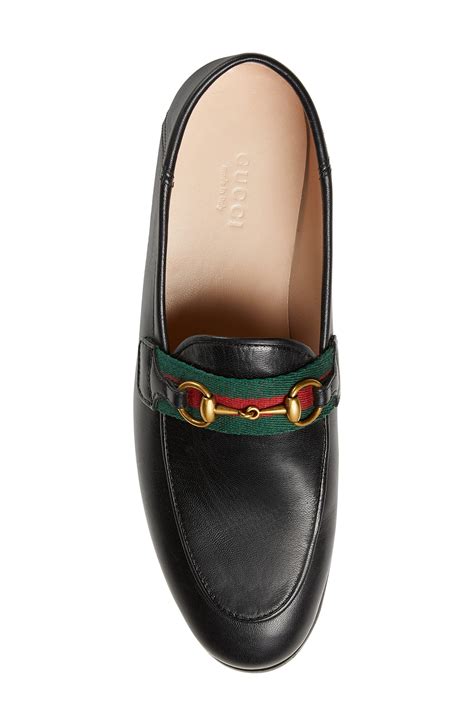 gucci women's brixton apron toe loafers|Gucci brixton horsebit.